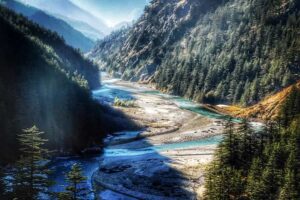 Which river is known as Bhagirathi River?